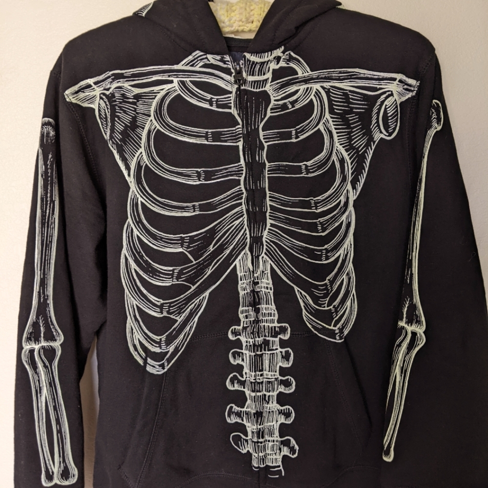 Glow-in-the-dark Skeleton Hoodie